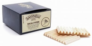 Savinelli Balsa filters 6mm (triangular for easy draw) 100